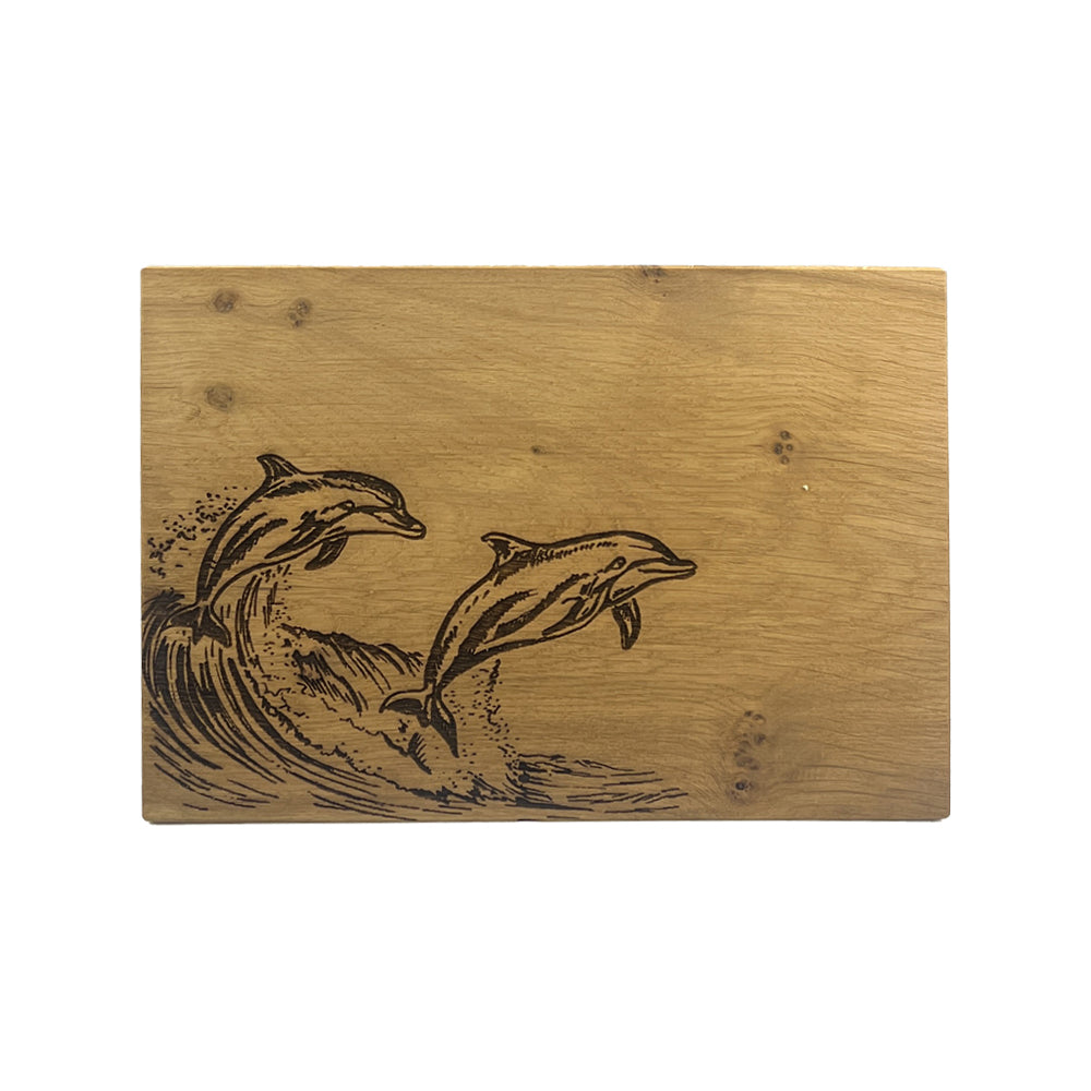 Dolphin Oak Serving &amp; Cheese Board