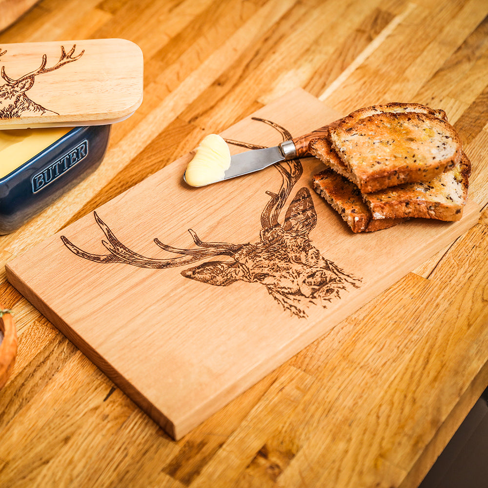 Stag Prince Oak Serving &amp; Cheese Board