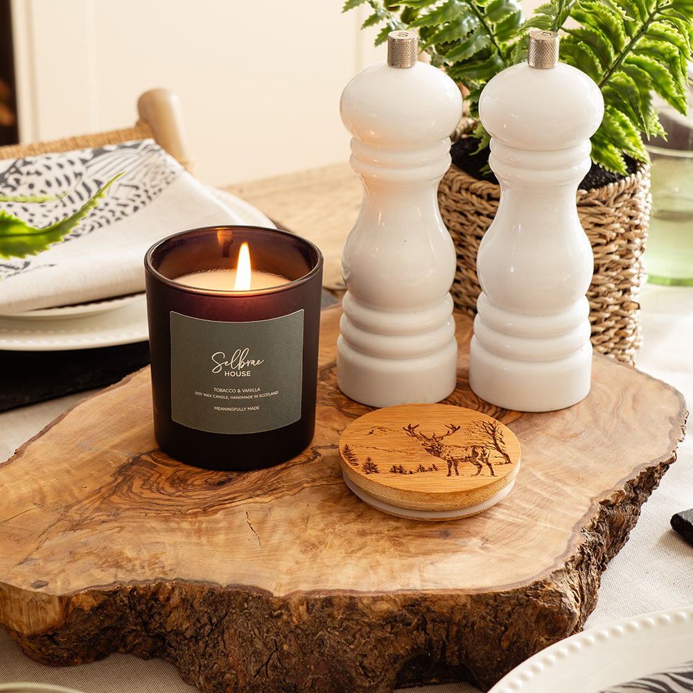 Scenic Stag Tobacco &amp; Vanilla Candle
