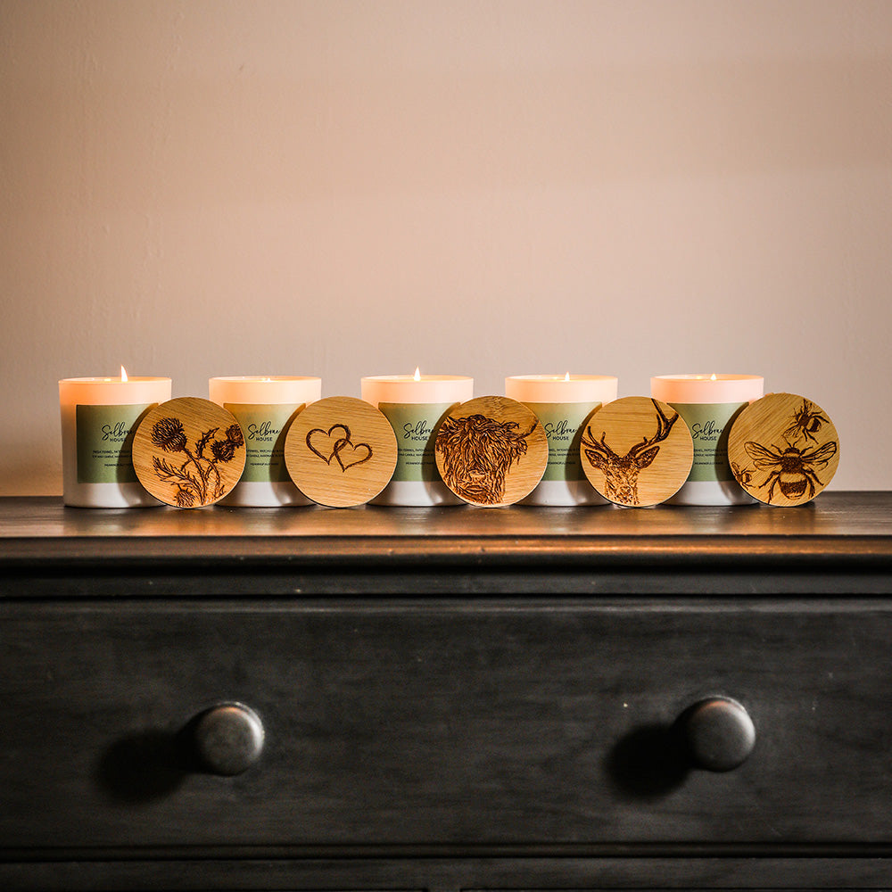 Bees Fresh Fennel, Patchouli &amp; Carrot Candle