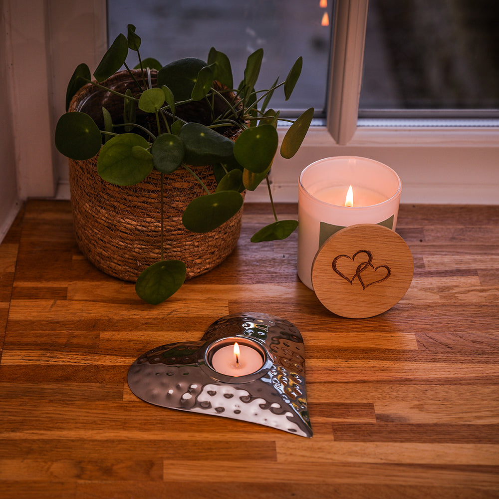 Hearts Fresh Fennel, Patchouli &amp; Carrot Candle