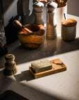 Stag Prince Oak Soap Dish & Soap Set