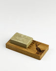 Stag Prince Oak Soap Dish & Soap Set