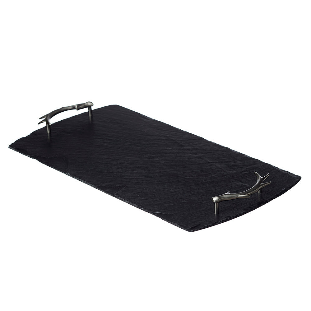 Antler Slate Serving Tray - Large