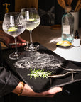 Highland Cow Engraved Slate Serving Tray, Large