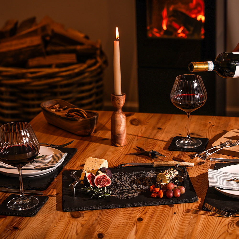 Highland Cow Slate Serving Tray - Medium