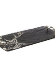 Large Slate Serving Tray with Stag Motif