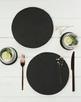 Round Slate Place Mats - Set of 2