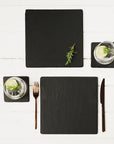Square Slate Place Mats - Set of 2