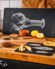 Lobster Slate Table Runner
