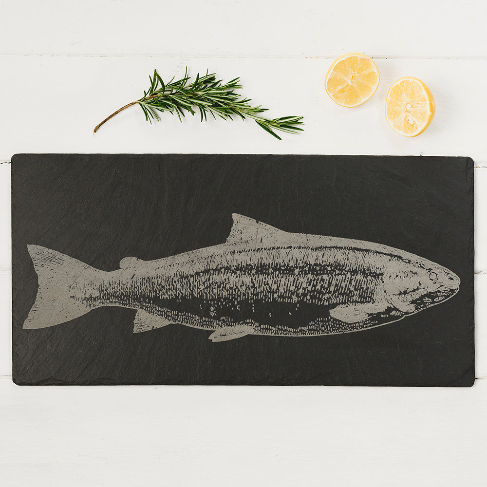 Salmon Slate Table Runner