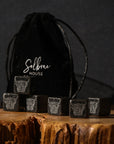 Highland Cow Whisky Stones - Set of 6