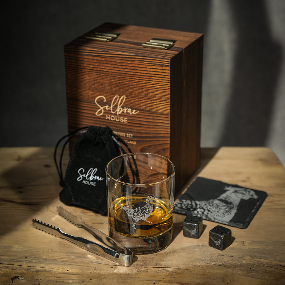 Pheasant Drinks Set