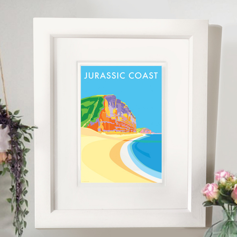 Jurassic Coast Seaside Print
