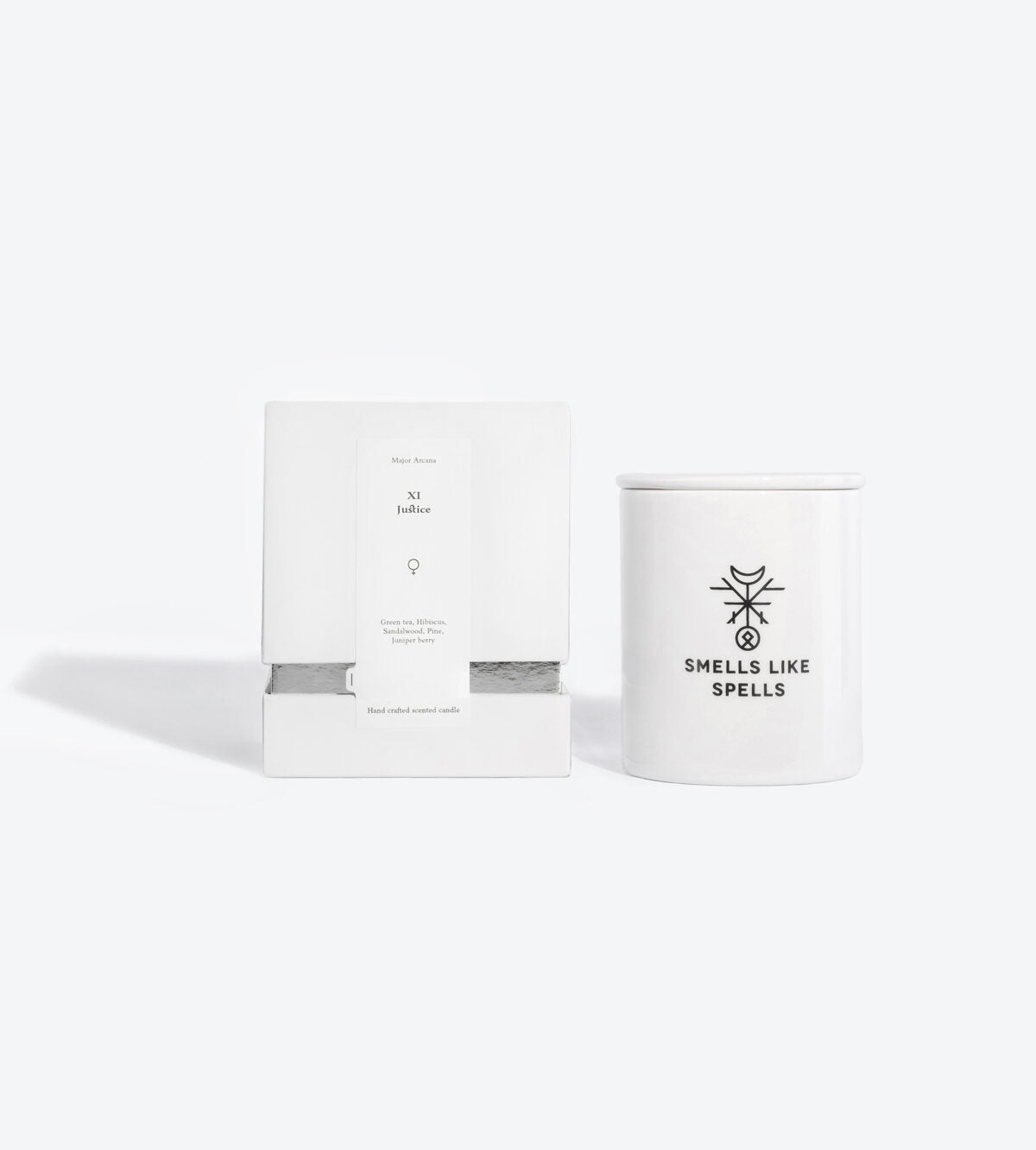 Justice Scented Candle with Pine and Sandalwood