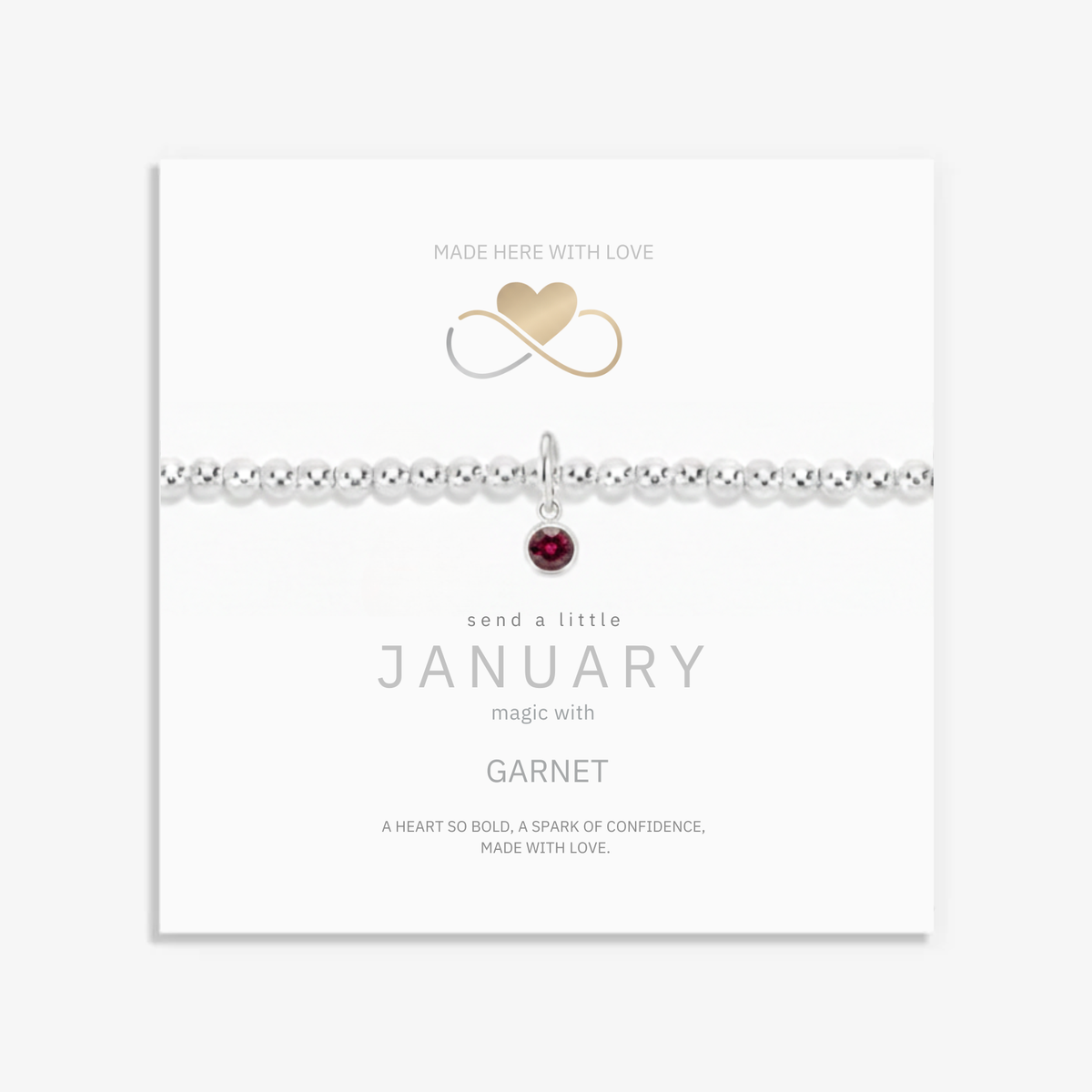 Garnet Gemstone Bracelet