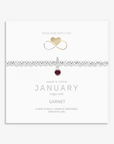 Garnet Gemstone Bracelet