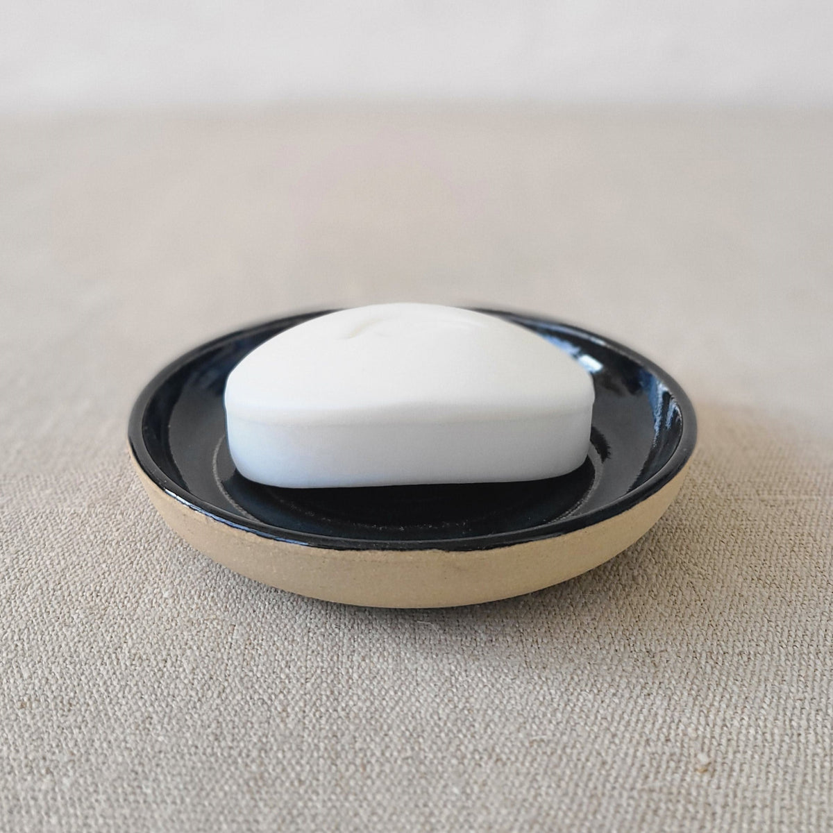 Jet Black Classic Soap Dish