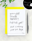 A Joke For Dogs Birthday Card