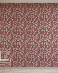 Junta Blossom Wallpaper with Hand Painted Effect