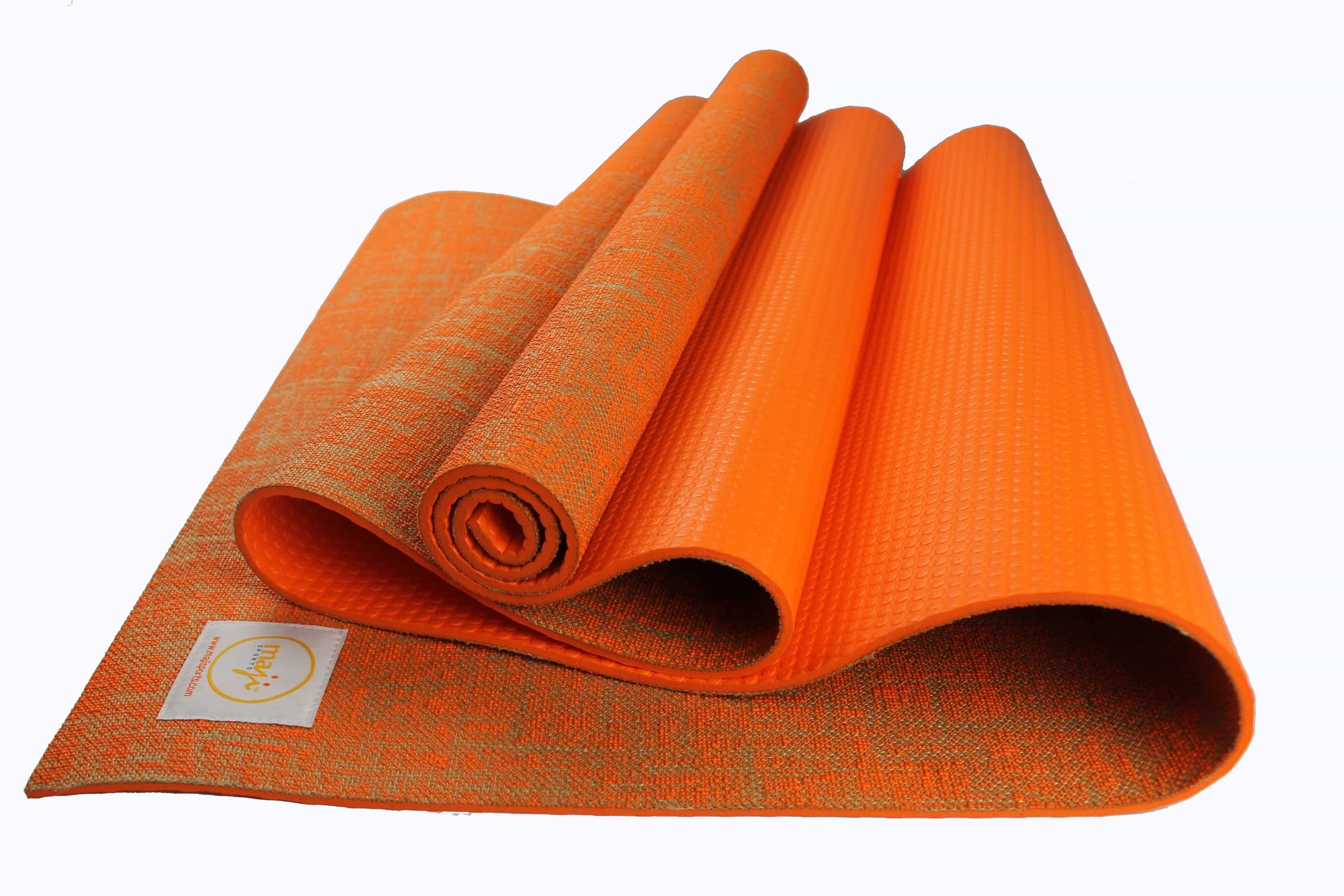 Jute Premium ECO Fitness, pilates, Yoga Mat + Muscle Recovery &amp; 3 Pack Resistance Band Bundle-12
