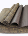 Maji Sports Jute Premium Eco Yoga Mat + Foot Massager (7.5cm x 17.5cm)
