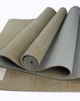 Maji Sports Jute Premium Eco Yoga Mat + Foot Massager (7.5cm x 17.5cm)