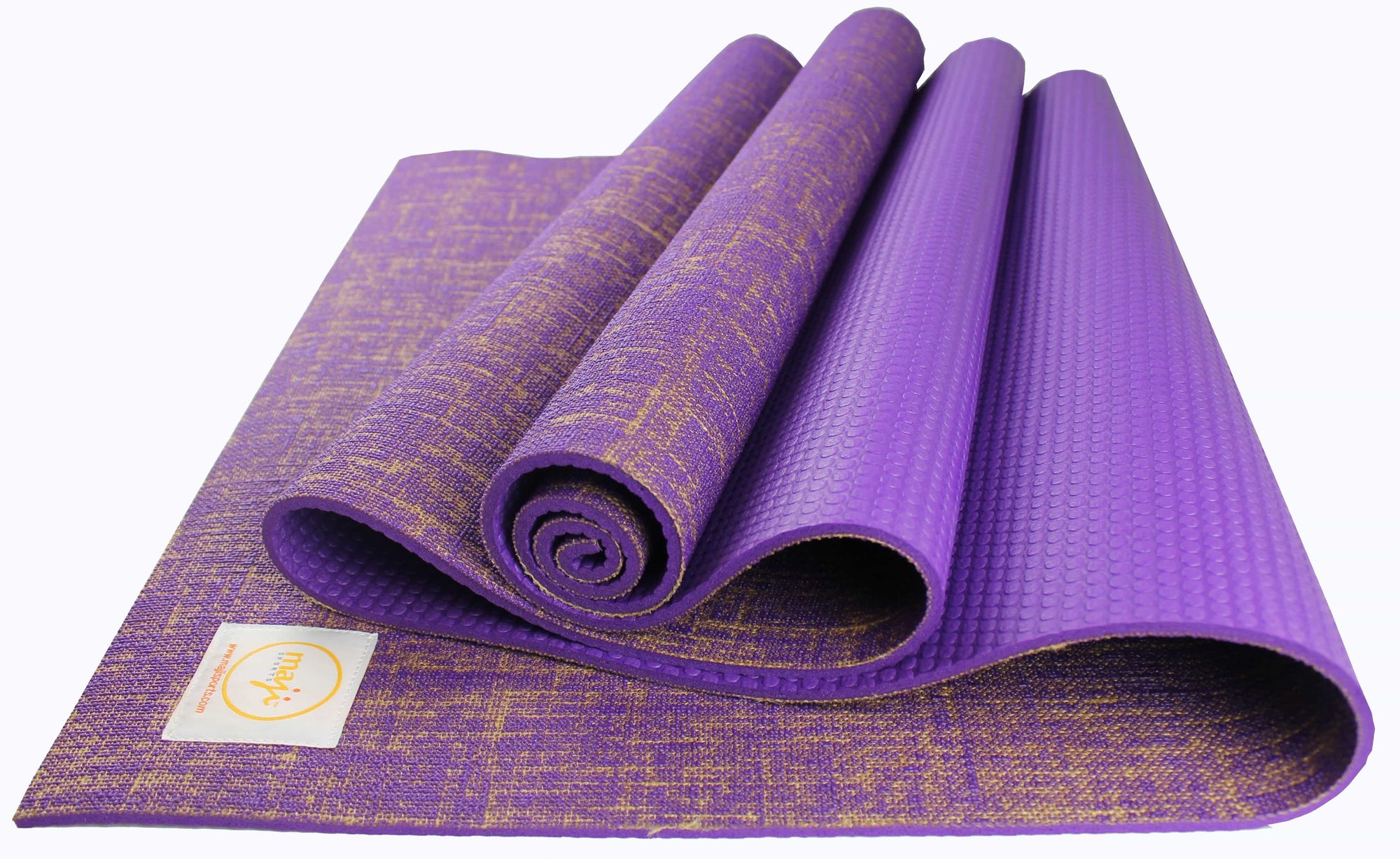 Jute Premium ECO Fitness, pilates, Yoga Mat + Foot Massager - 7.5 X 17.5 cm-10