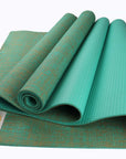 Maji Sports Jute Premium Eco Yoga Mat + Foot Massager (7.5cm x 17.5cm)