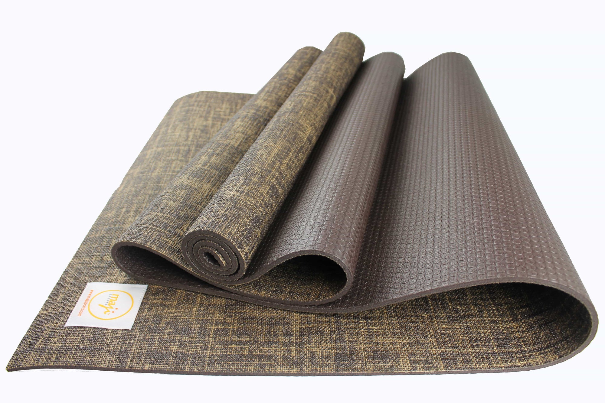 Jute Premium ECO Fitness, pilates, Yoga Mat + Foot Massager - 7.5 X 17.5 cm-5