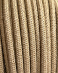 Jute Round - Lola's Leads Fabric Extension Cable