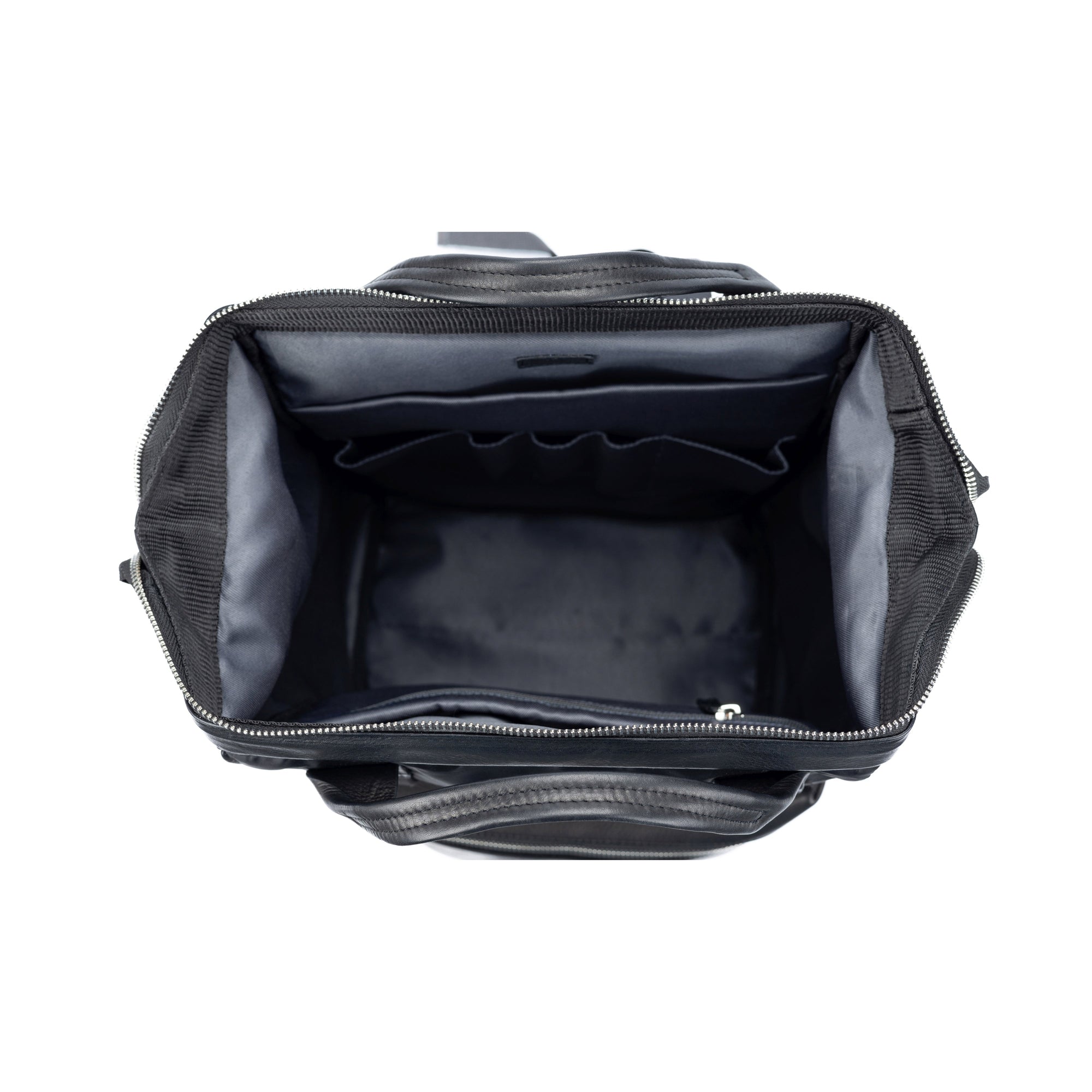 Kaili Mood Waterproof Nylon &amp; Full Grain Leather Backpack - Stylish &amp; Functional by Kailimood.store at brixbailey.com