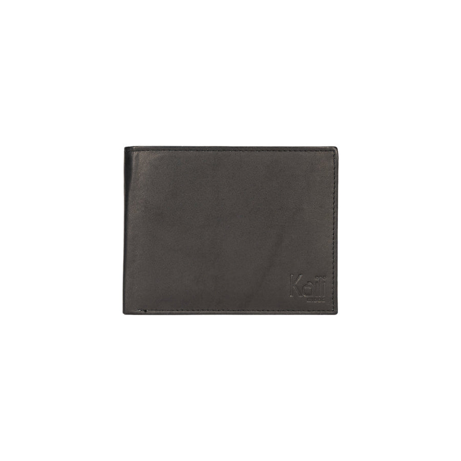 K11504AB | Portafogli Uomo in Vera Pelle pieno fiore. Colore Nero. Tasca porta monete. Dimensioni da chiuso: cm 12,5 x 9,3 x 1. Confezione: Scatola regalo fondo/coperchio