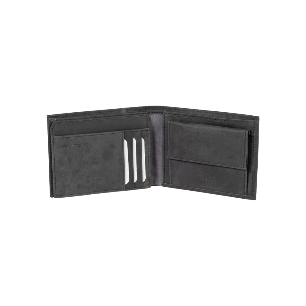 Italian Leather Wallet for Men - Handcrafted in Italy with Premium Leather, Sporty Elegant Design, Multiple Compartments, Gift Box by Kailimood.store at brixbailey.com