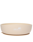 Silicone Baby Plate Bowl - Sand-0