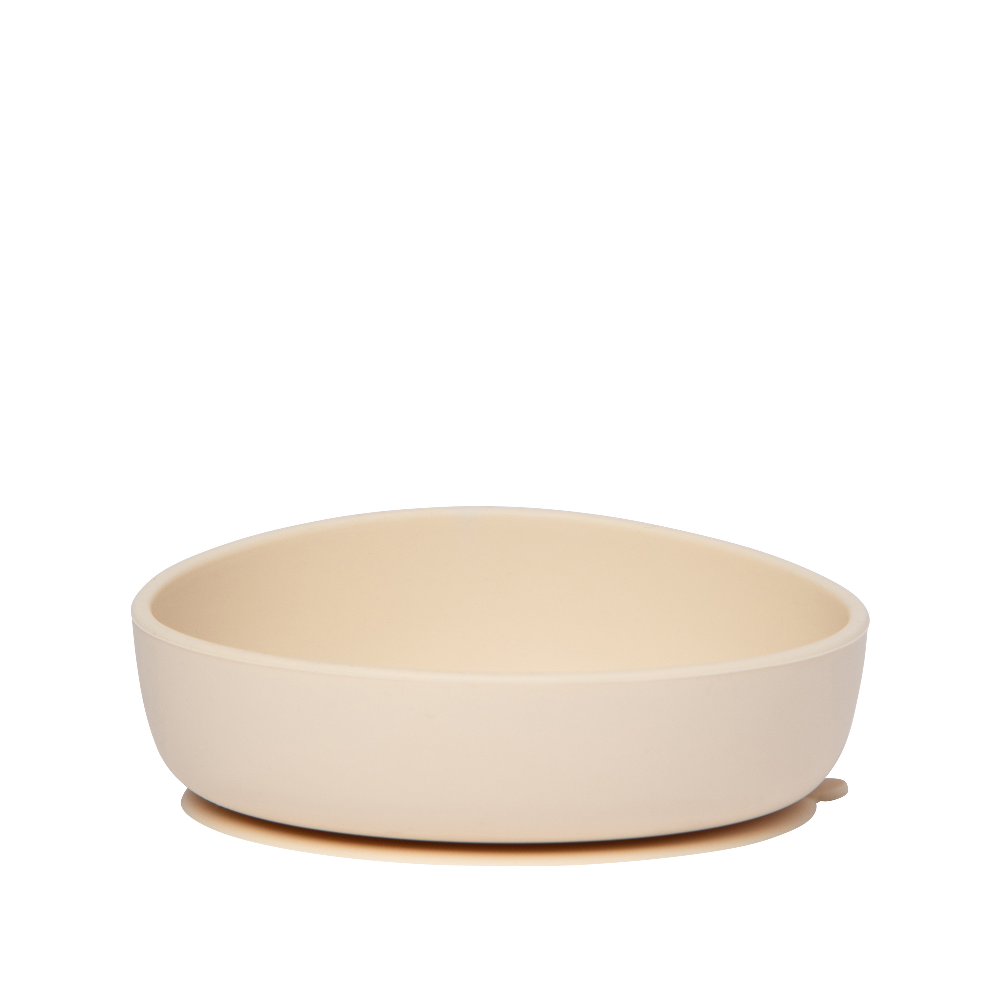 Silicone Baby Plate Bowl - Sand-1