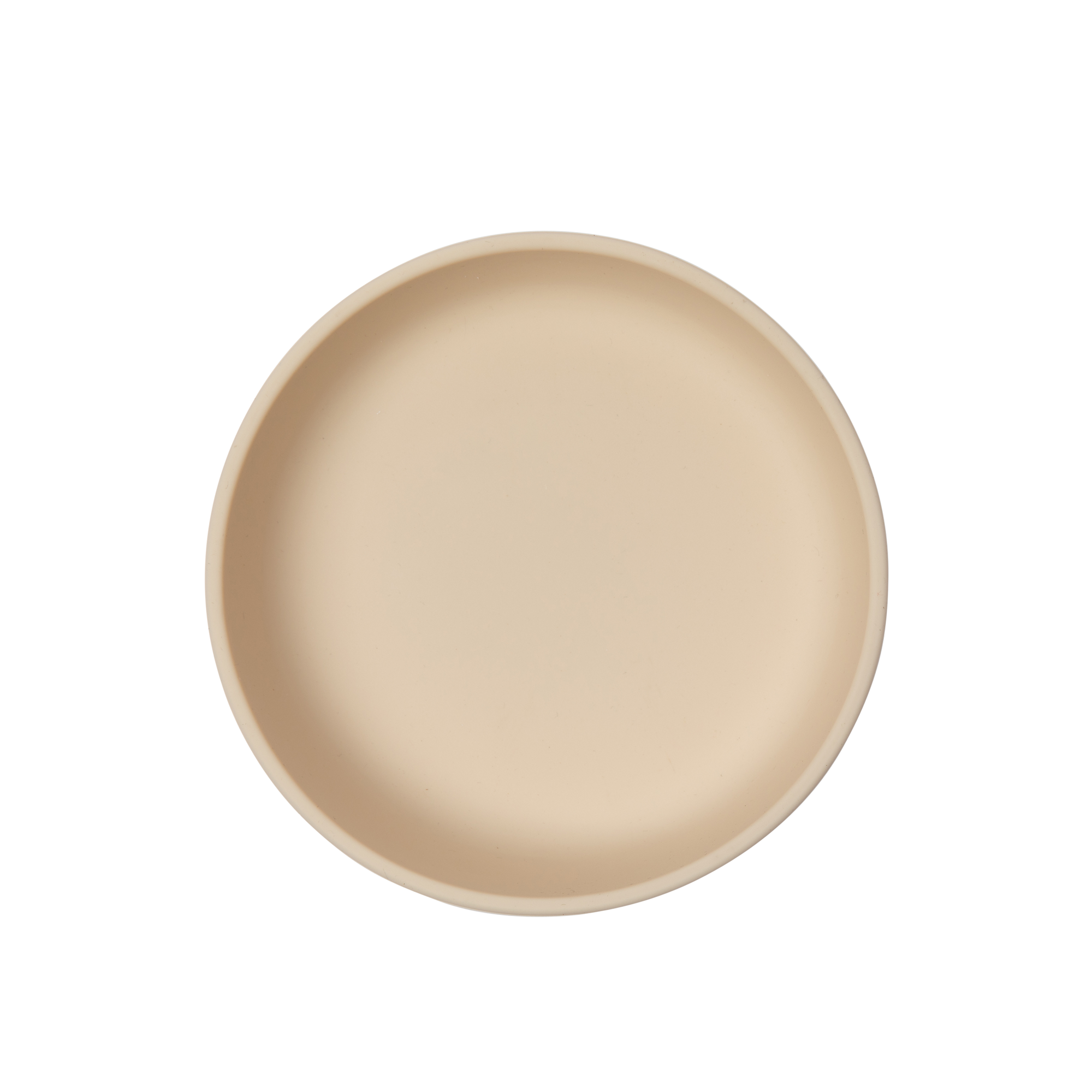 Silicone Baby Plate Bowl - Sand-2