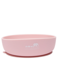 Silicone Baby Plate Bowl - Rose