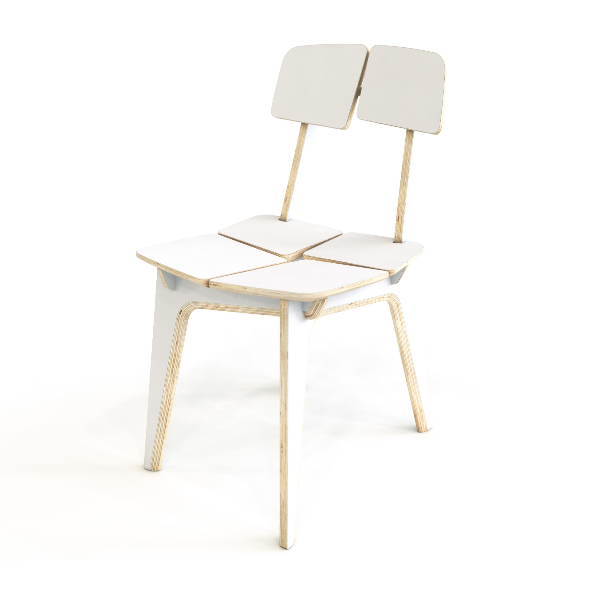 The Woodpecker Dining Chair: Ergonomic & Modern Design with Easy Assembly - Made in Lithuania by Woodpecker at www.brixbailey.com