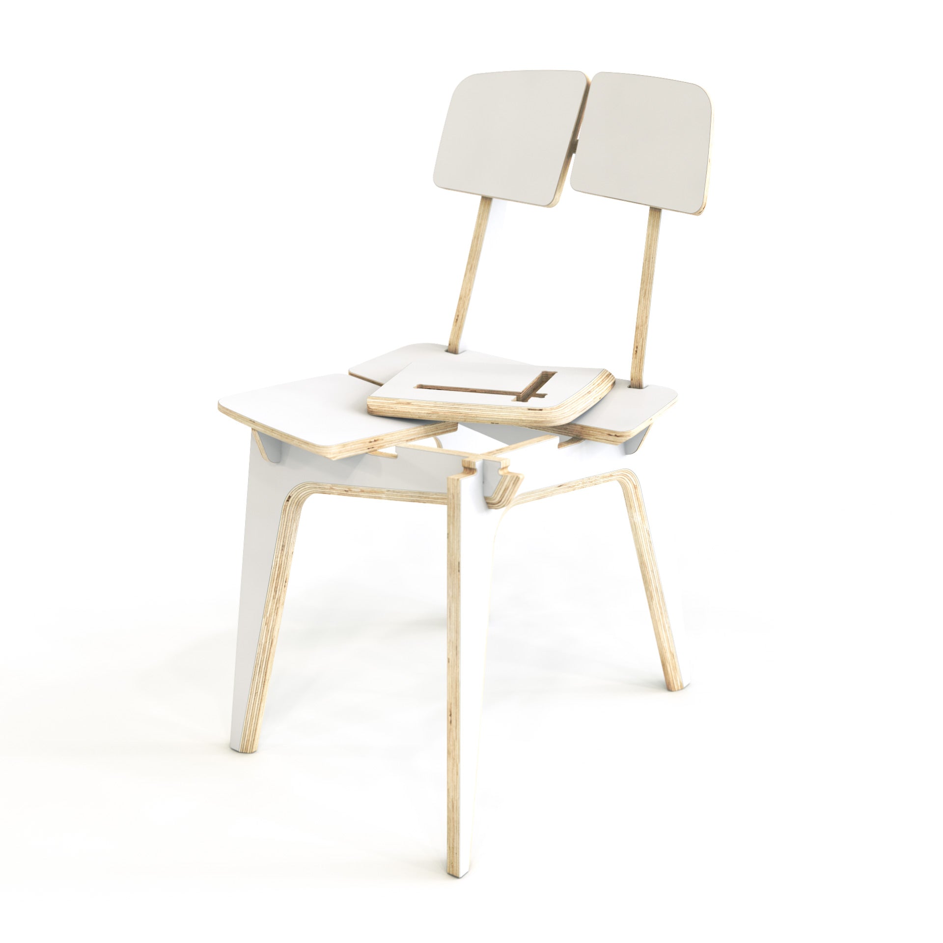 The Woodpecker Dining Chair - Modern, Ergonomic &amp; Eco-Friendly Design by Woodpecker at www.brixbailey.com
