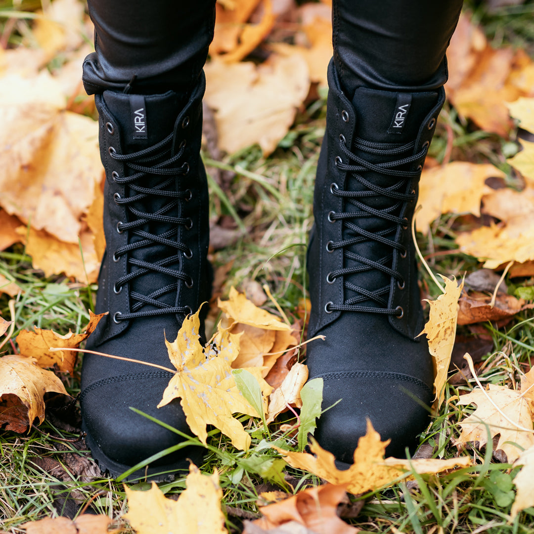 Black Vegan Ankle Boots