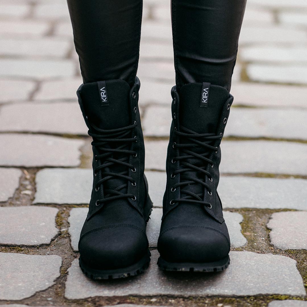 Eco-Friendly KIRA Boots – Vegan & Recycled Materials Comfort by Kira Sustainable at www.brixbailey.com