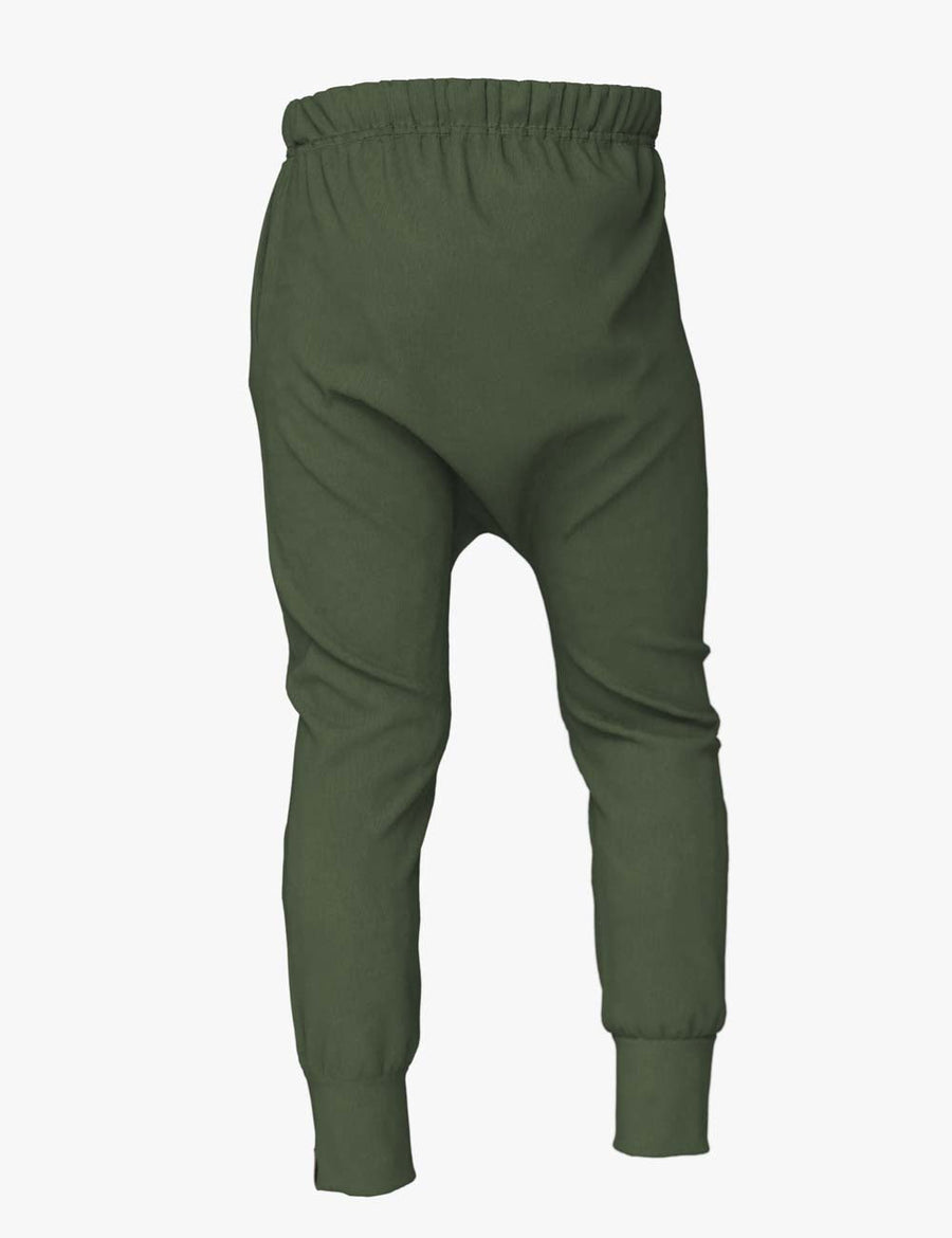 Kids' Knut Cotton Baggy Pants with Deep Pockets