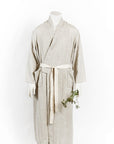 Unisex Linen Bathrobe – Comfortable, Breathable & Eco-Friendly by KOOSdisain at www.brixbailey.com