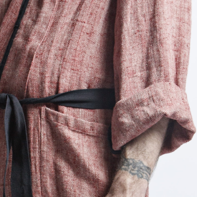 Unisex Linen Bathrobe – Comfortable, Durable &amp; Stylish by KOOSdisain at www.brixbailey.com