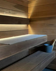 Luxurious Natural Linen Sauna Seat Cover – Eco-Friendly Comfort by KOOSdisain at www.brixbailey.com
