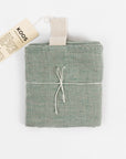 Big Linen Towel in Mint Green