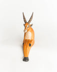 Hand-carved Impala Shelf Sitter-0