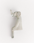 Hand-carved Elephant Shelf Sitter-0