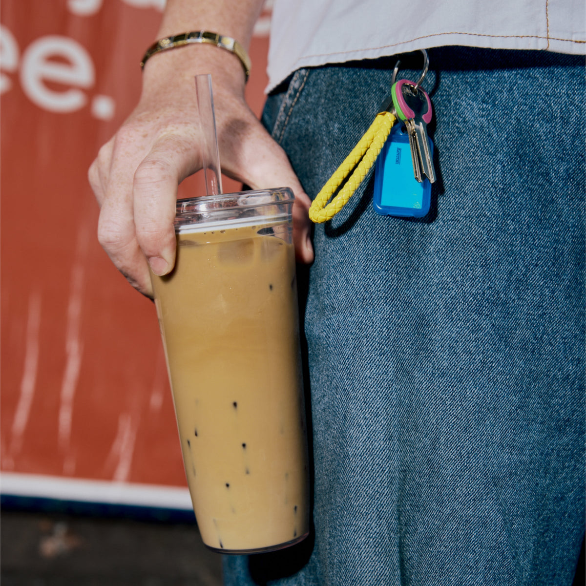 Cold Cup Original with Coffee Straw - 20oz